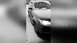 Newsflare Edit - Heavy Snow in London