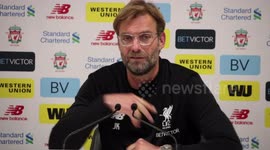 Awkward moment for raging Jurgen Klopp in press conference
