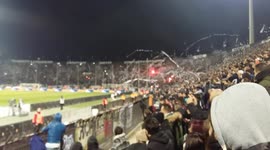 Paok - Panathinaikos 4-0 Entrance part 1