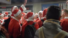 Santacon 2017: Santa's In The London Underground