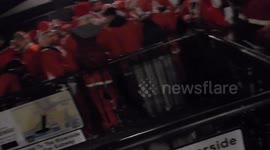 Santacon 2017: Santa's Outside Blackfriars Pub