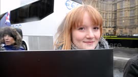 Dont gobble our civil rights, Amnesty protest Parliament