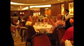 Drunk Man on Cruise