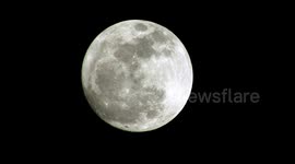 Super moon timelapse