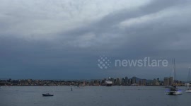 46th Annual San Diego Bay Parade of Lights Christmas Boat Timelapse