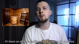 Handmade Russian Outdoor Sauna video explained