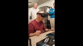 Grandpa hates roller coaster