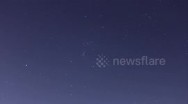 Star Time-lapse Geminid Meteor Shower DFW