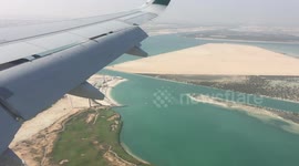 Landing in Abu Dhabi