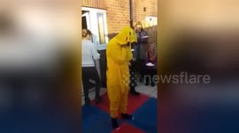 Newsflare Edit - Prank war - Hen do pieing