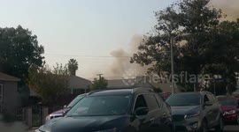 Fire in Panorama City - Woodman & Roscoe