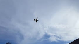 Crop Dusting Sugar Cane fields