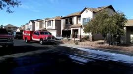 2 story House Fire El Mirage, Arizona