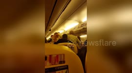 Newsflare Edit - Heart attack on Ryanair ????