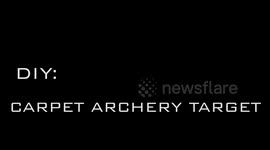 Make Your Own Carpet Archery Target