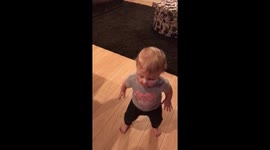 Baby loves music, when your song comes on you just have to dance!