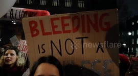 Free Periods Protest to End Period Poverty