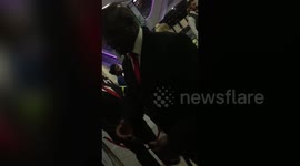 Primary school teacher launching into a foul-mouthed rant at door staff