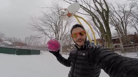 BASKETBALL IN CANADA - IN WINTER!!!