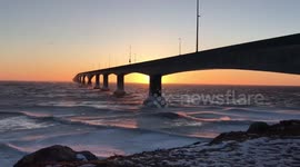 Gale Winds under The Confederation Bridge