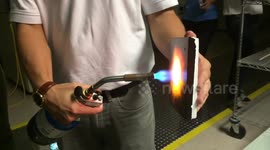 Watch as scientists explain how NASA make fireproof tiles for their spacecraft