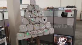 Christmas Decorations Done by IT Department