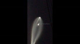 Incredible SpaceX rocket launch footage filmed from Los Angeles County