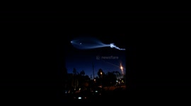 'UFO' sighted over California skies is actually SpaceX rocket