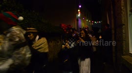 Tom Bawcocks Eve Parade at Mousehole