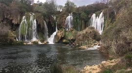 Waterfall Kravice nature