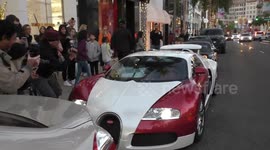 Tyga shows off his New $2 million Dollar New Bugatti Sport Car in Beverly Hills