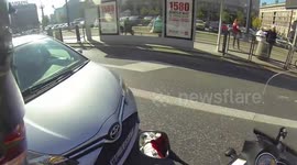 I SAVE MYSELF FROM CRASHING ON A MOTORCYCLE (BARELY)