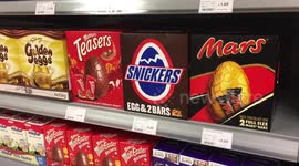 UK shoppers stunned as Easter eggs on sale at Christmas