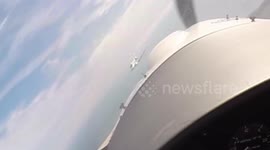 UK flight instructor saves trainee from mid-air collision over Eastbourne