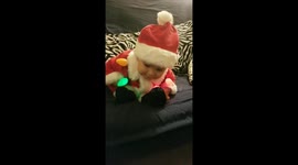 This US baby dressed in Santa suit is adorable