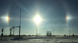 Extreme cold in Canada creates