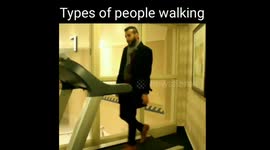 See how some people walk_ for fun