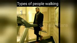 Comedian shows off 28 ways that people walk