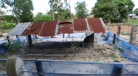 Pol Pot's House and Cremation Site near casinos in Cambodia