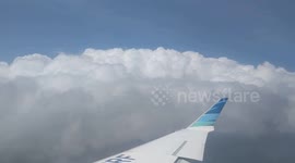Flying through clouds