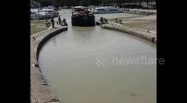 The locks of the Midi Canal in France