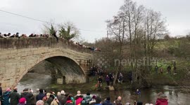 Mapleton New Years Bridge Jump, 2018