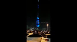 Burj Khalifa New Year Firework 2018