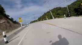Motorbike Crash in Thailand