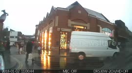 Had to pull across this guys to stop him driving the wrong way up a one way street