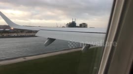 BA flight forced to abort landing at City Airport due to Storm Eleanor winds
