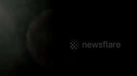 Livestream view of the New Year Supermoon