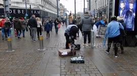 HES..AMAZING..OUR...PUPPETEER IN..MANCHESTER 2017