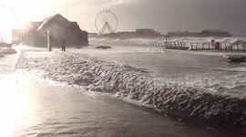 storm eleanor  blackpool