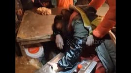Firefighters rescue woman with hand stuck in meat grinder